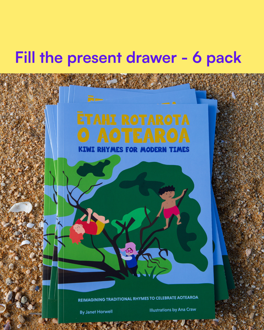 Fill the present drawer (6 pack) - 6 Books for Baby Showers, Birthdays & Classrooms ($26 per book)
